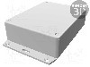 Carcasa ABS, 94mmx121mmx35mm, IP54, HAMMOND - 1591GF2SBK