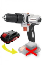Adaptor de la acumulator Parkside x20v la corp Pattfield 20v foto