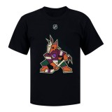Arizona Coyotes tricou de copii Clayton Keller black - Dětsk&eacute; XL (14 - 16 let)
