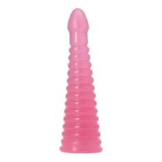 Dopuri anale mari - Toyz4Lovers Tito Dop Anal Extrem din Jelly Roz Transparent 26,5 cm O Experienta de Introducere Progresiva foto