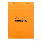 Cumpara ieftin Bloc notes A5 80 file capsat dictando Rhodia Coperta portocalie