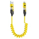 Cablu de Date Extensibil 4 in 1 PD Fast 27W / Tip C - USB - Iphone, CA-894