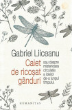 Caiet de ricosat ganduri - Gabriel Liiceanu