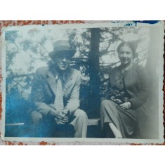 Fotografie, barbat si femeie, Buzias 1936
