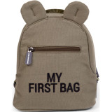 Cumpara ieftin Childhome My First Bag Canvas Khaki rucsac pentru copii 23 x 7 x 23 cm 1 buc