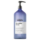 L'Oreal Professionnel, Serie Expert Blondifier Gloss, Polifenoli de acai, Șampon pentru păr, Refacere și iluminare, 1500 ml