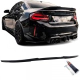 Spoiler spate Ducktail negru lucios potrivit pentru BMW Seria 2 F22 Coupe 2013-2022 Performance AutoTuning