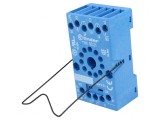 Stativ pentru panou și șină DIN 10A 250VAC, Finder
