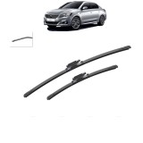 Cumpara ieftin Set 2 Stergatoare PEUGEOT 301 2012-2018, pentru parbriz, Bosch Aerotwin