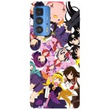 Husa compatibila cu Motorola Edge 20 model Bakemonogatari, Silicon, TPU, Viceversa