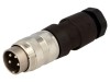 Conector M16 mufă tată 4 pini drept 5A 300V pe cablu