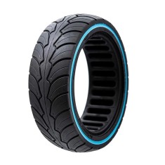 Anvelopă plină 8x2.5-6.1/B58, pentru trotineta electrică Dualtron Mini, negru cu linie albastră | Motorevolution