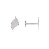 Set Buton Montreal &ndash; Alb/Auriu Compoziție Fier Forjat