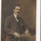 FOTO15051 - BARBAT CU MUSTATA LA COSTUM, PAPION. FOTO OPPELIT BUCURESTI, 1913