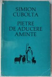 Cumpara ieftin SIMION CUBOLTA (SERGIU GROSSU): PIETRE DE ADUCERE AMINTE (VERSURI RELIGIOASE, 1971) [volum introdus ilegal in RSR/stampile BISERICA BAPTISTA BETANIA]
