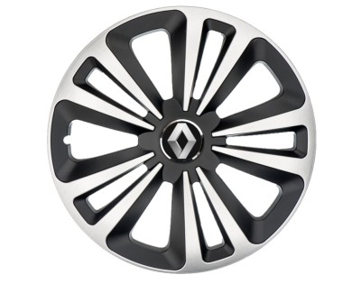 Set 4 Capace Roti Terra Gri-Negru R15, pentru gama auto Renault foto