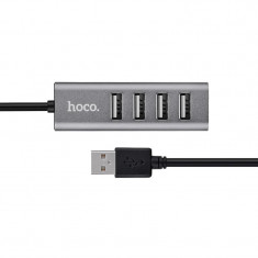 Hub 4xUsb Hoco HB1 5V Gri