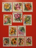 GUINEA, FLORI - SERIE COMPLETĂ MNH