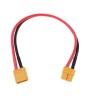 Set prelugitor mufa XT30 tata mama cu cablu siliconic 16AWG 10cm max, Oem