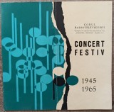 Corul Radioteleviziunii, concert festiv 1965 cu ocazia a 20 ani de activitate