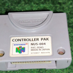 MEMORY CARD NINTENDO 64 N64 CONTROLLER PAK NUS-004
