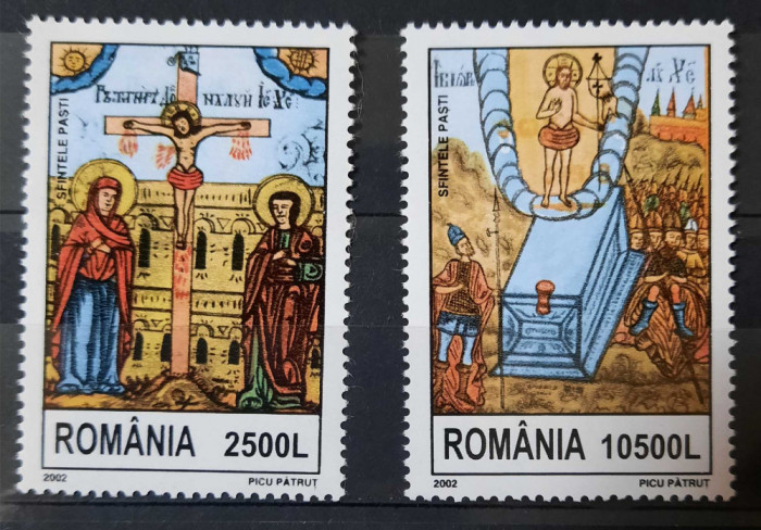 Timbre 2002 Sfintele Paști, MNH