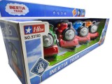 Set 4 locomotive Thomas mecanice cu motor inertial
