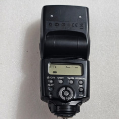 Blitz E-TTL Canon Speedlite 430EX II, display - poze reale