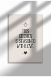 Kitchen_33|Poster de perete pentru bucătărie, citate amuzante despre gătit, imprimare digitală pe p&acirc;nză, artă pentru casă fără ramă | A3 (29.7 x 42 cm