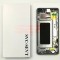 LCD+Touchscreen cu Rama Samsung Galaxy S10+ / S10 Plus / G975F PRISM WHITE