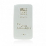 Husa Silicon Ultra Slim Transparenta pentru LG L Fino D290