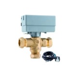 Vana deviație 3 căi 1&Prime;, cu Servomotor