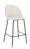Cumpara ieftin Set 2 scaune bar negru ivoire Carry 51x55x105 cm