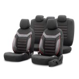 SET HUSE SCAUN INDIVIDUAL ROSU
