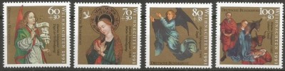 C2271 - Germania 1991 - Craciun 4v. neuzat,perfecta stare foto