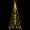 Pom de Crăciun LED 339 LED-uri Alb Cald 182 cm