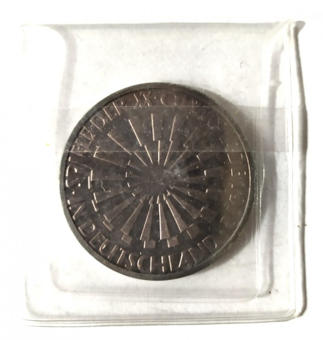 GERMANIA 10 MARCI 1972 F A XX A OLIMPIADA IN BLISTER AUNC UNC