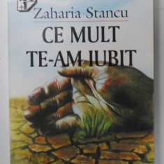 CE MULT TE -AM IUBIT de ZAHARIA STANCU , 1999