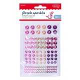 Sclipiri purpurii autoadezive - Accesorii craft Daco