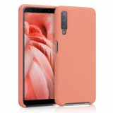 Husa pentru Samsung Galaxy A7 (2018), Silicon, Roz, 47730.56, Carcasa