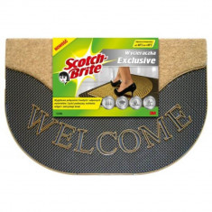 Covoras Exclusiv Welcome SCOTCH BRITE, 65x45 cm, Covorase Intrare, Covoras Usa, Covorase Intrare din Cauciuc Sintetic, Pres Usa, Presuri Intrare, Covo