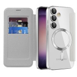 Husa Samsung Galaxy S23 Plus Asteroid GSM SmartMag Book Case, gri