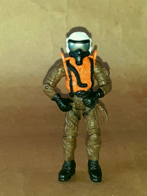 Figurina pilot, articulat, 10 cm foto