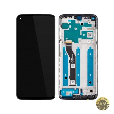 Display cu Touchscreen Motorola Moto G9 Plus cu Rama Negru Service Pack 5D68C17281 foto