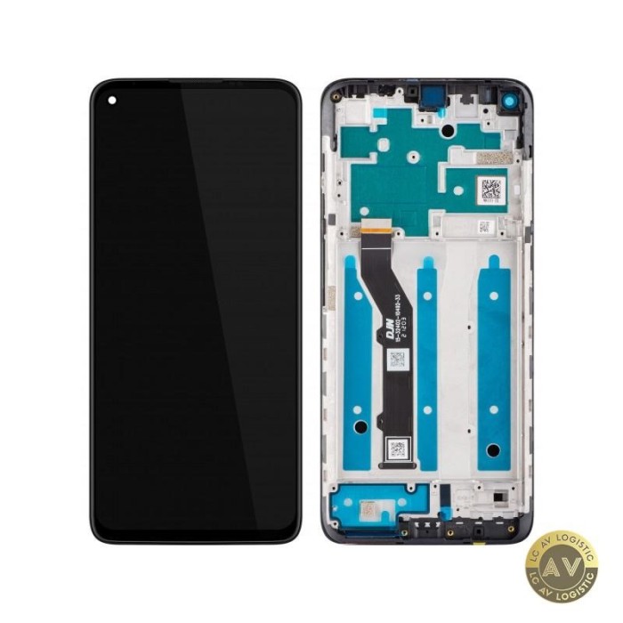 Display cu Touchscreen Motorola Moto G9 Plus cu Rama Negru Service Pack 5D68C17281