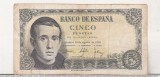 bnk bn Spania 5 pesetas 1951 circulata