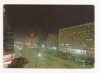 RF9 -Carte Postala- Bucuresti, vedere nocturna, circulata 1968