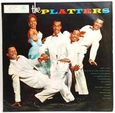 The Platters - The Platters VG+ / VG+ vinil pop Lp disc Mercury SUA 1956 foto
