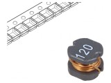 Inductor SMD 12uH 120m&Omega;