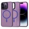 Husa pentru iPhone 14 Pro Max - Techsuit HaloFrost&nbsp;MagSafe Series - Deep Purple